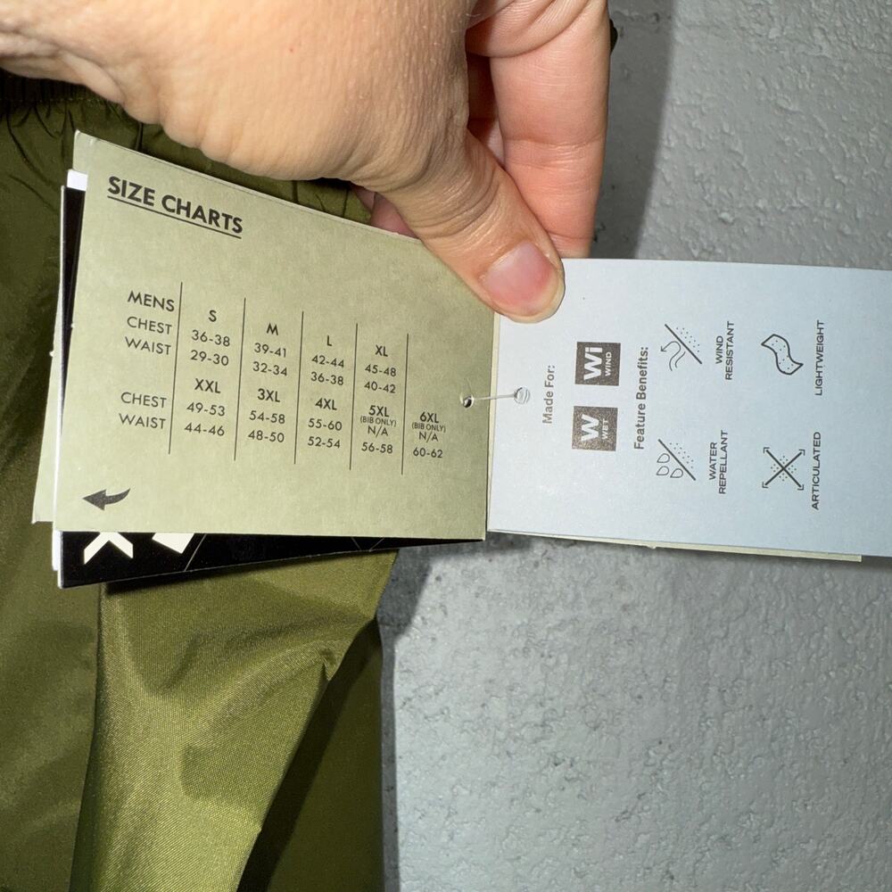 Arctix Men's Storm Rain Pant, Olive 3X 30L - Picture 13 of 14
